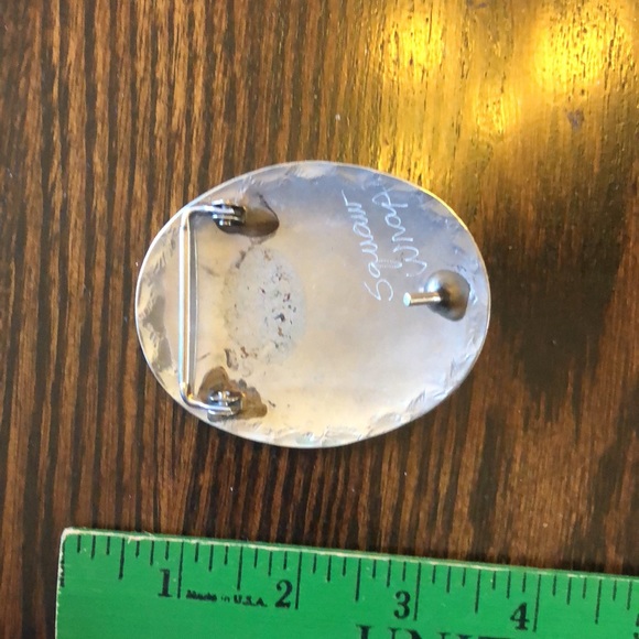 Vintage Squaw Wrap Belt Buckle - Picture 4 of 7